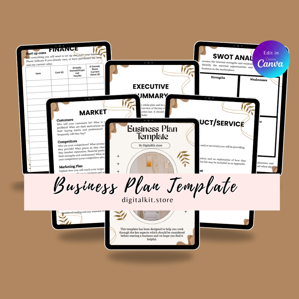 Business Plan Template